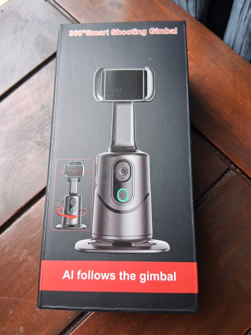 🆕️ Intelligent 360 Degree Smart Shooting Auto-Tracking Phone Mount- Hands Free - Picture 2 of 5